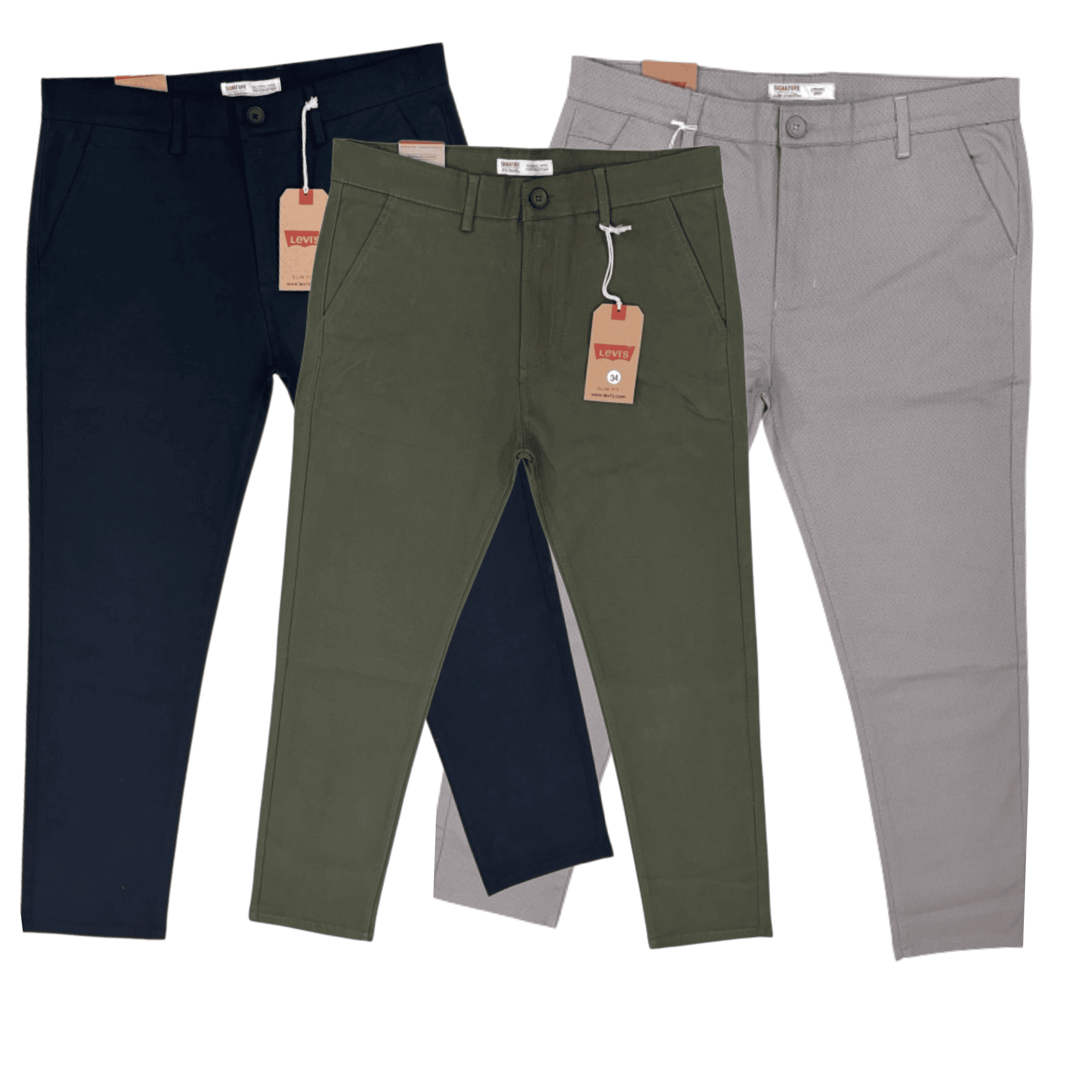 Levis Premium Twill Olive - Navy