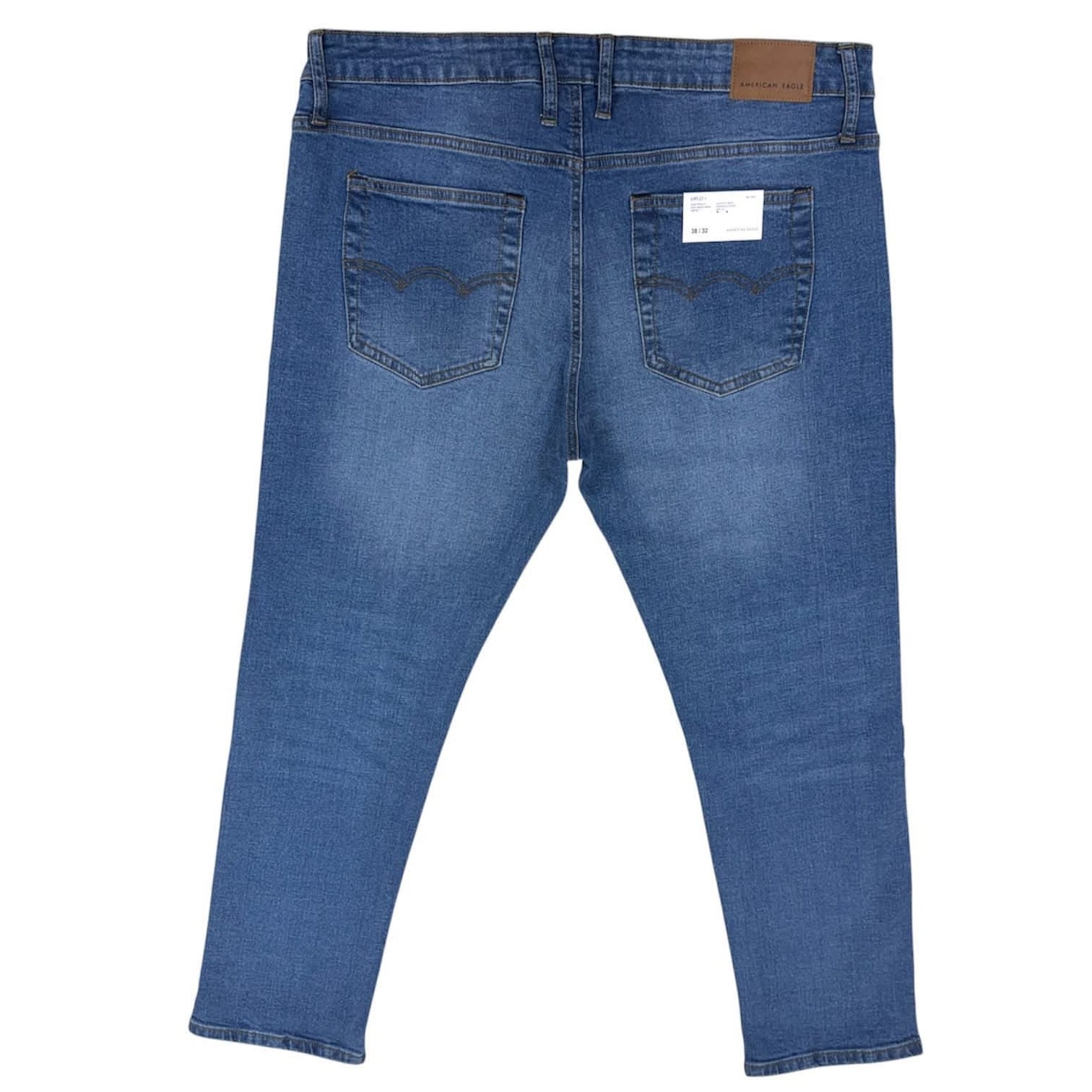 American Eagle Export Denim Deep Blue- Light Blue-Deep Blue Combo