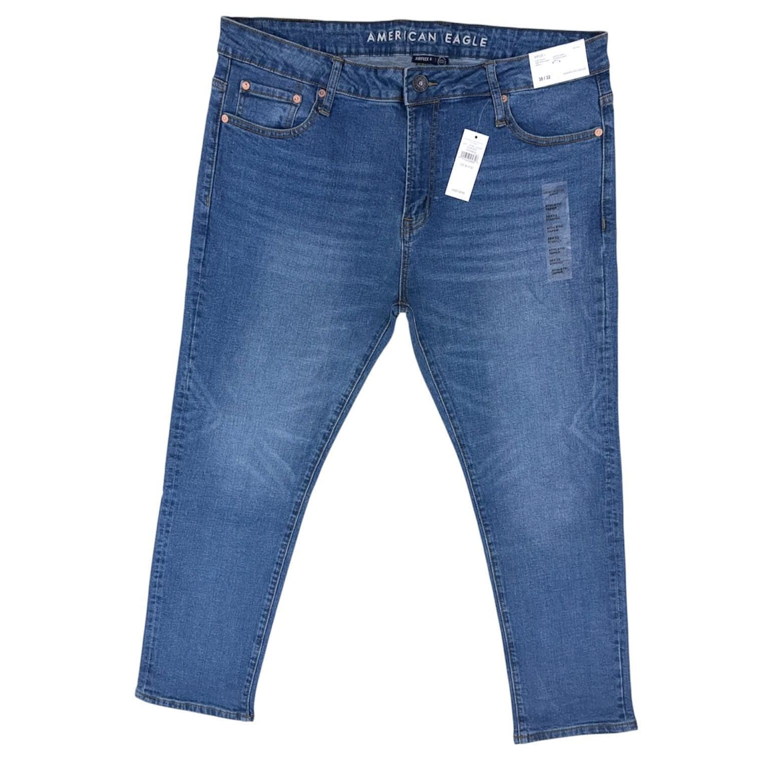 American Eagle Export Denim Deep Blue- Light Blue-Deep Blue Combo